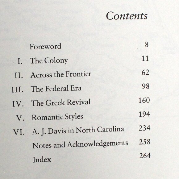 Architecture of the Old South North Carolina - Picture 7 of 15